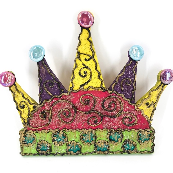 Whimsical Handmade Princess Crown - Picture 1 of 4